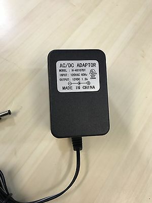 NEW 12V DC 1.2A AC DC Adapter H-48107DT Mini Light Box Adapter Power Supply Works Great